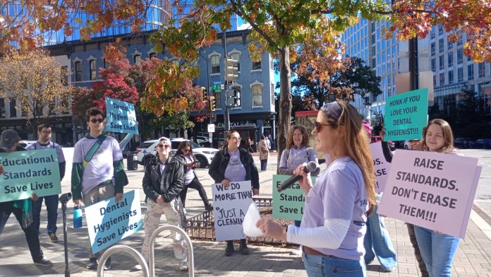 ‘Educational standards save lives’: U.S. hygienists rally to defend their training and patient safety