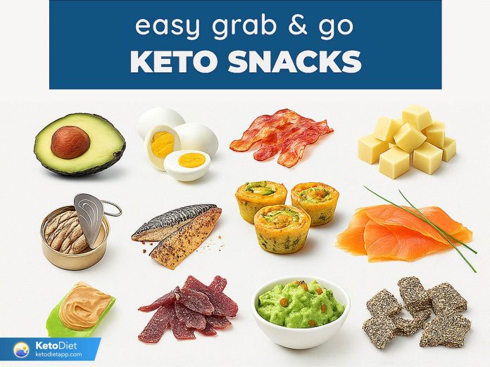 Grab & Go Keto Snacks: 25+ Quick, High-Protein Ideas