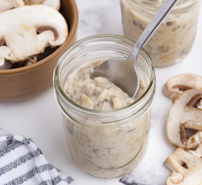 Homemade Cream of Mushroom Soup