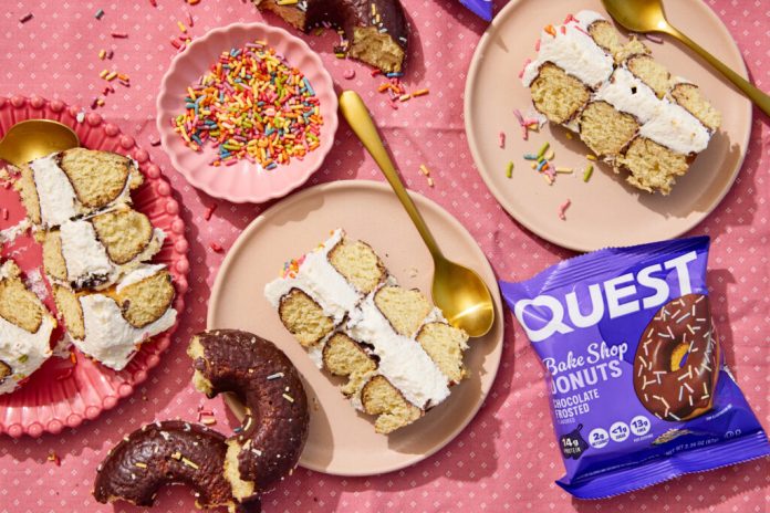 Quest Chocolate Frosted Donut Cake Recipe