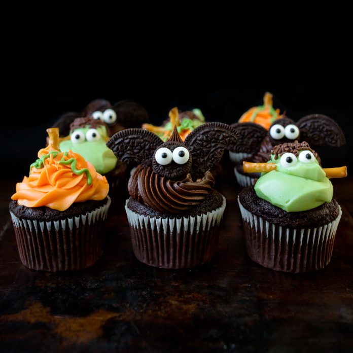 Vegan Halloween Cupcakes - Chocolate Covered Katie
