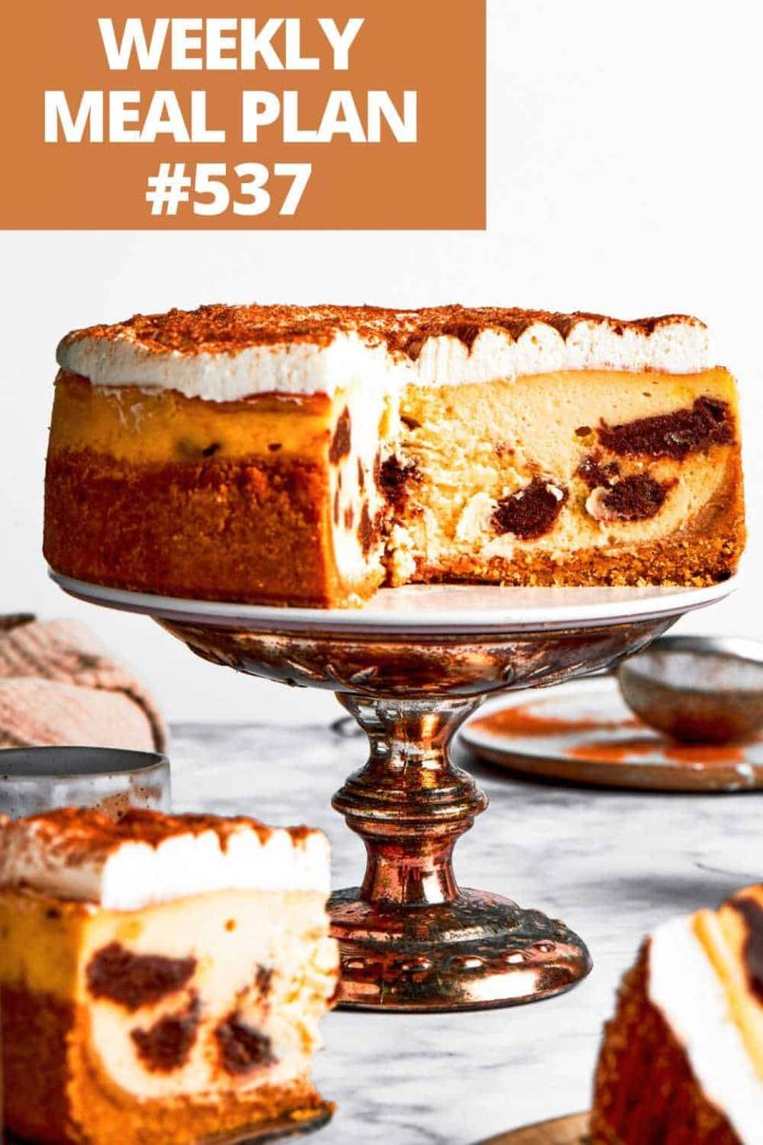 Weekly Meal Plan 537 | Diethood