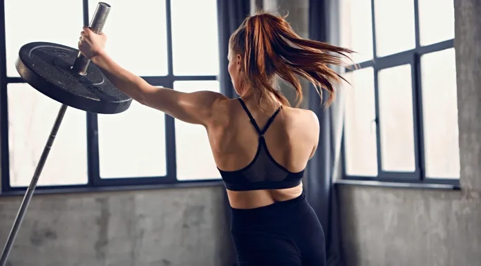 Build Explosive Power by Adding The Rotational Landmine Clean & Press to Your Workout