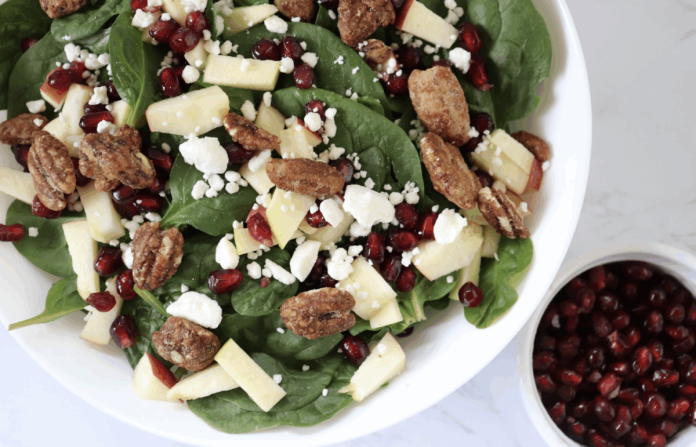 Holiday Spinach Salad - SHK