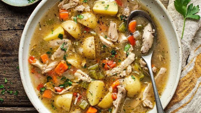 Nourishing Chicken Stew - Iowa Girl Eats