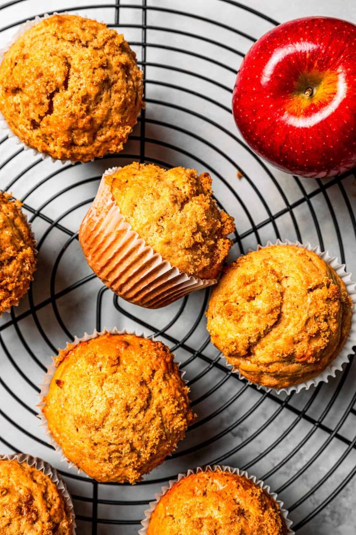 Easy Applesauce Muffins Recipe | Diethood