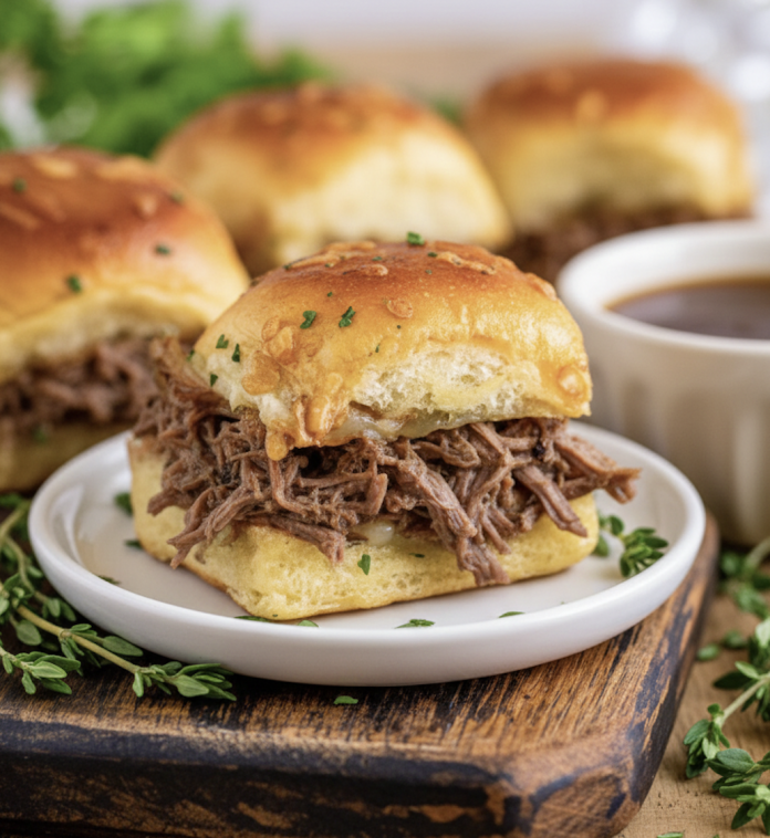 French Dip Sliders - SHK