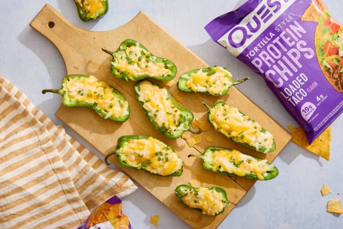 Quest Loaded Taco Jalapeno Poppers Recipe