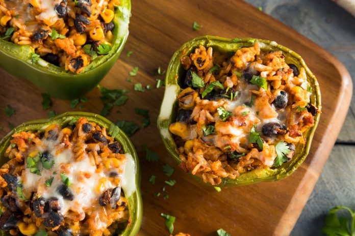 Southwest Stuffed Bell Peppers - SHK