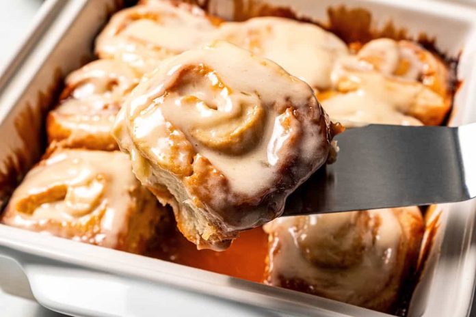 Caramel Rolls Recipe (No Yeast)