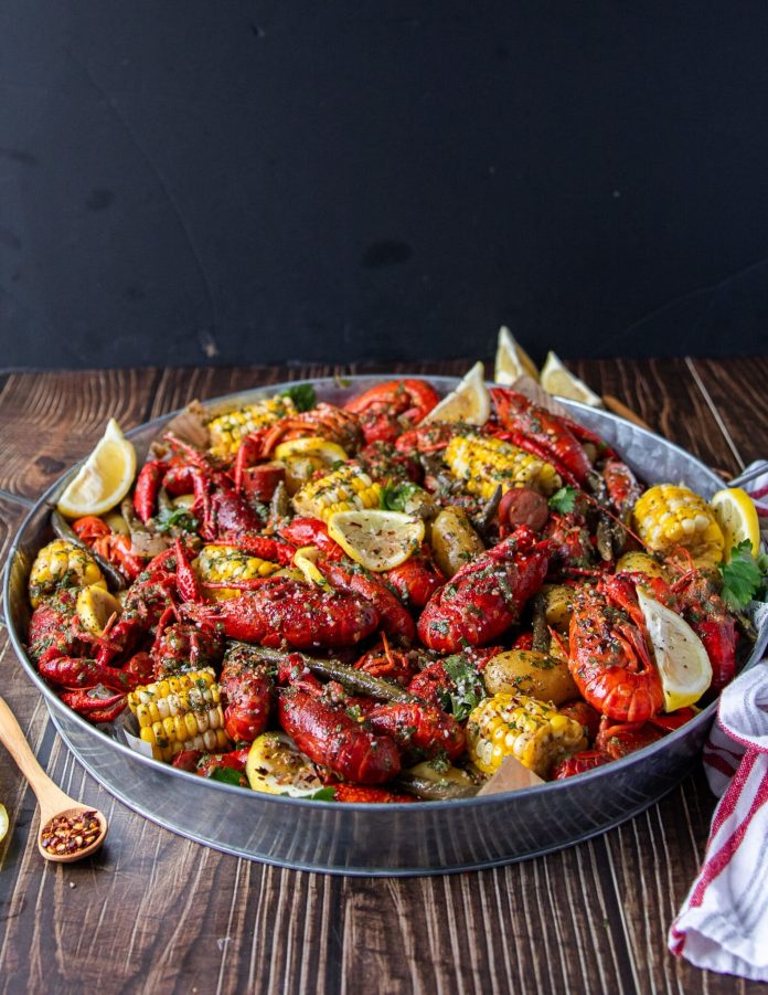 Crawfish Boil • Authentic Louisiana Style Backyard Seafood Boil •