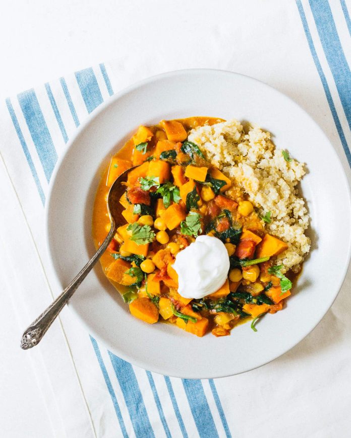 Easy Moroccan Chickpea Stew – A Couple Cooks