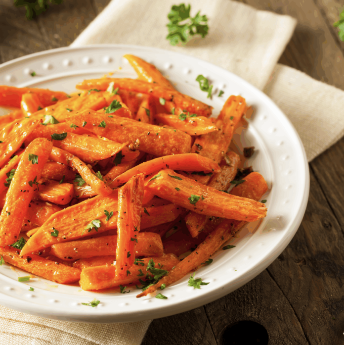 Maple Roasted Carrots - SHK
