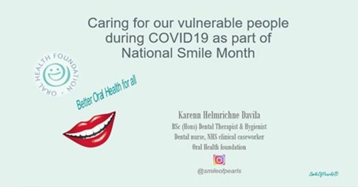 National Smile Month: my lockdown project