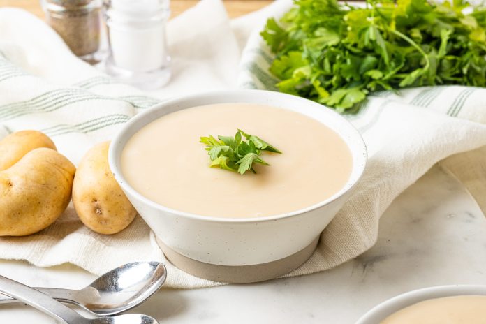 Creamy Potato Leek Soup - SHK