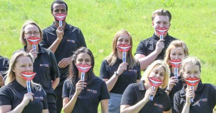 Fundraising and donating for National Smile Month 2020