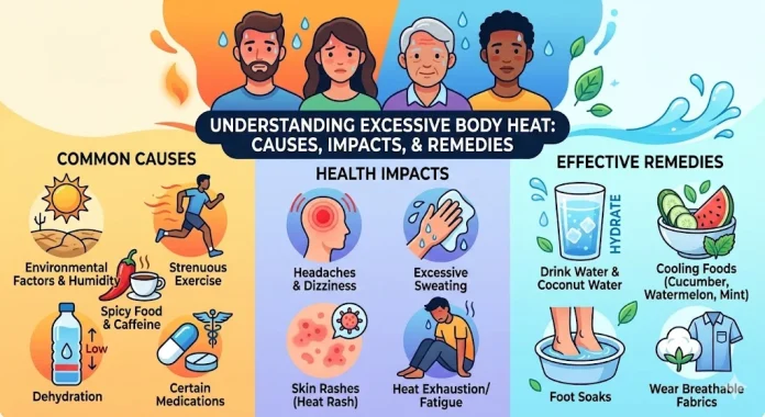 High Body Heat Causes, Impacts, and Natural Remedies