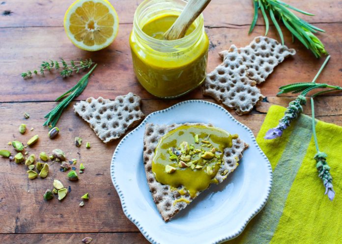 Homemade Pistachio Butter - Sharon Palmer, The Plant Powered Dietitian