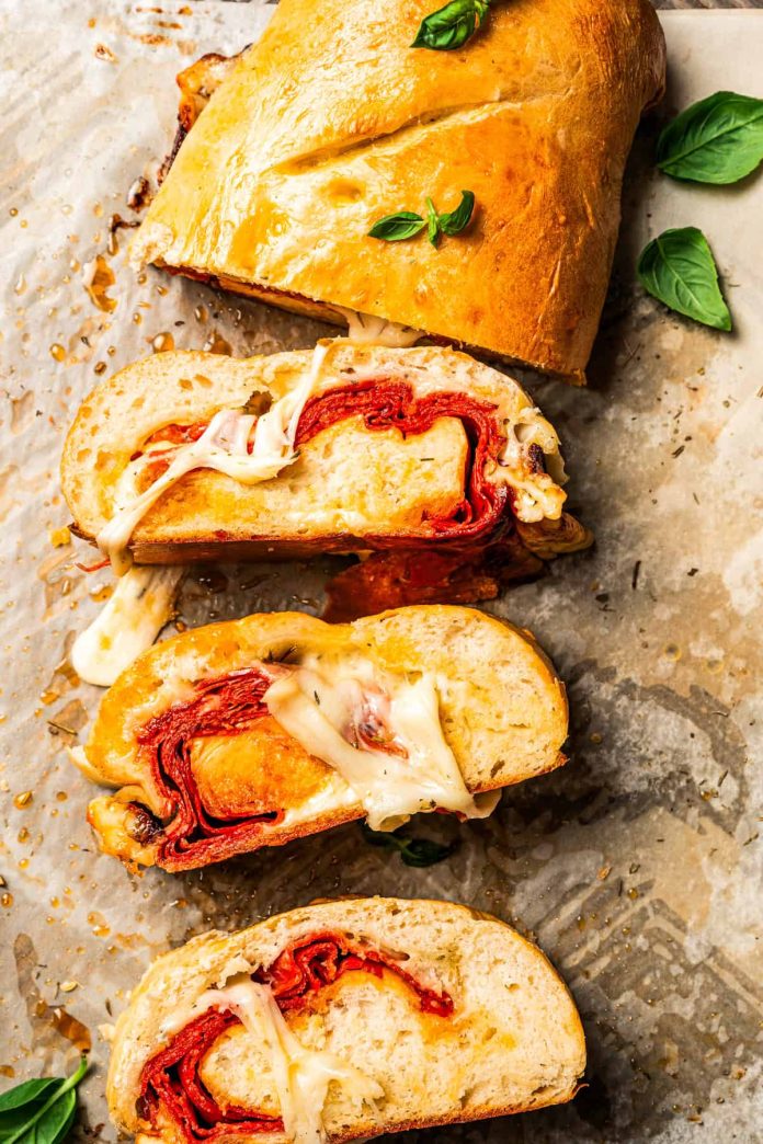 Homemade Stromboli Recipe | Diethood
