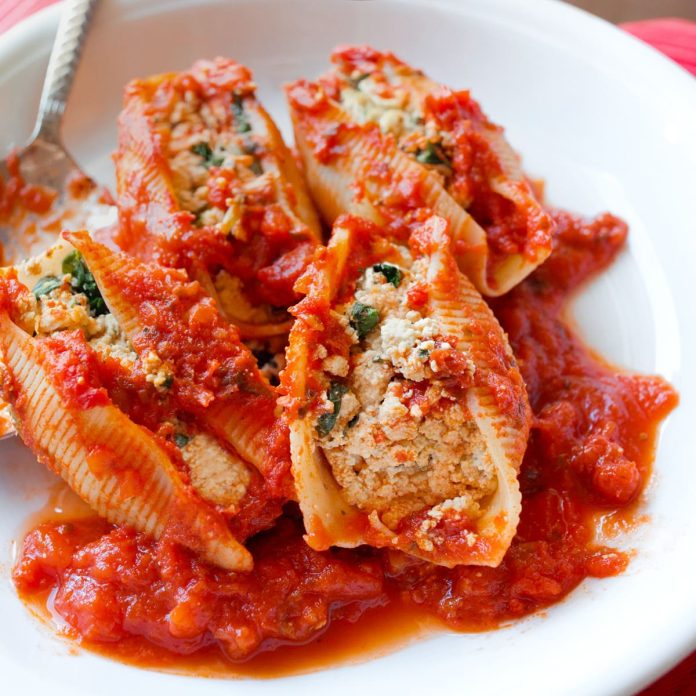 Vegan Stuffed Shells - Easy, High Protein Recipe (No Cashews!)