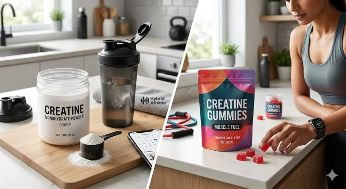 Which is better Creatine Gummies vs. Powder for Muscle Growth?