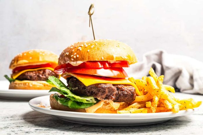 Air Fryer Hamburgers (15 Minutes!)