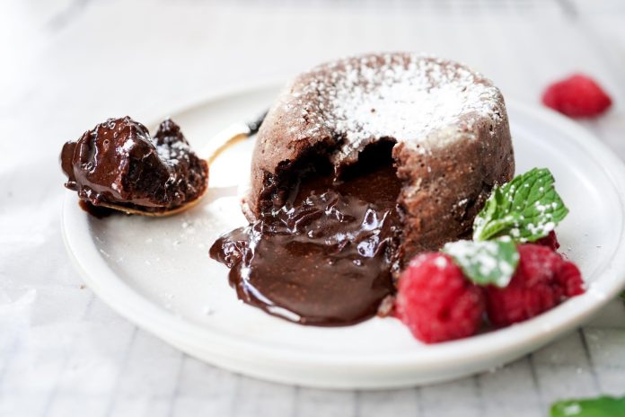 Easy Molten Lava Cake - SHK