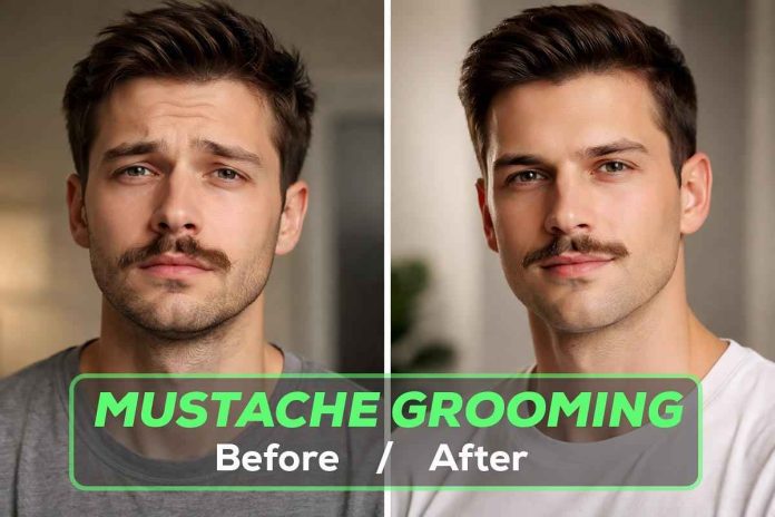 First Time Mustache Grooming Guide – Easy Steps for Beginners