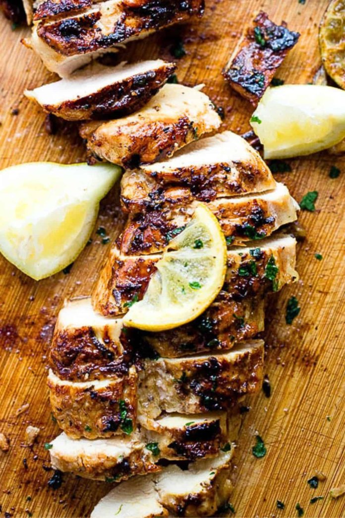 Grilled Lemon Chicken Recipe | Diethood