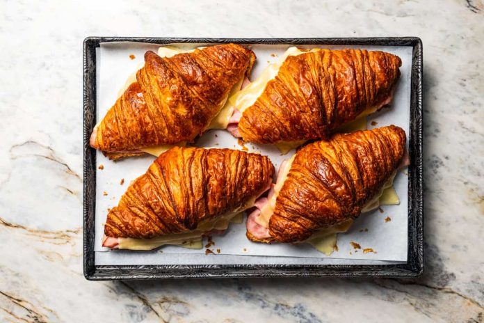 Ham and Cheese Croissant | Diethood