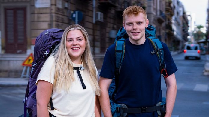 Harrison races across the World with a little help from MAN v FAT