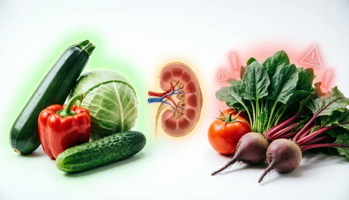 4 Kidney-Friendly Vegetables vs 4 Deadly Ones to Avoid Now