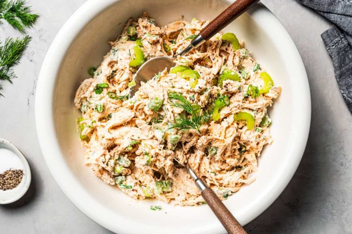 Cottage Cheese Chicken Salad | Diethood