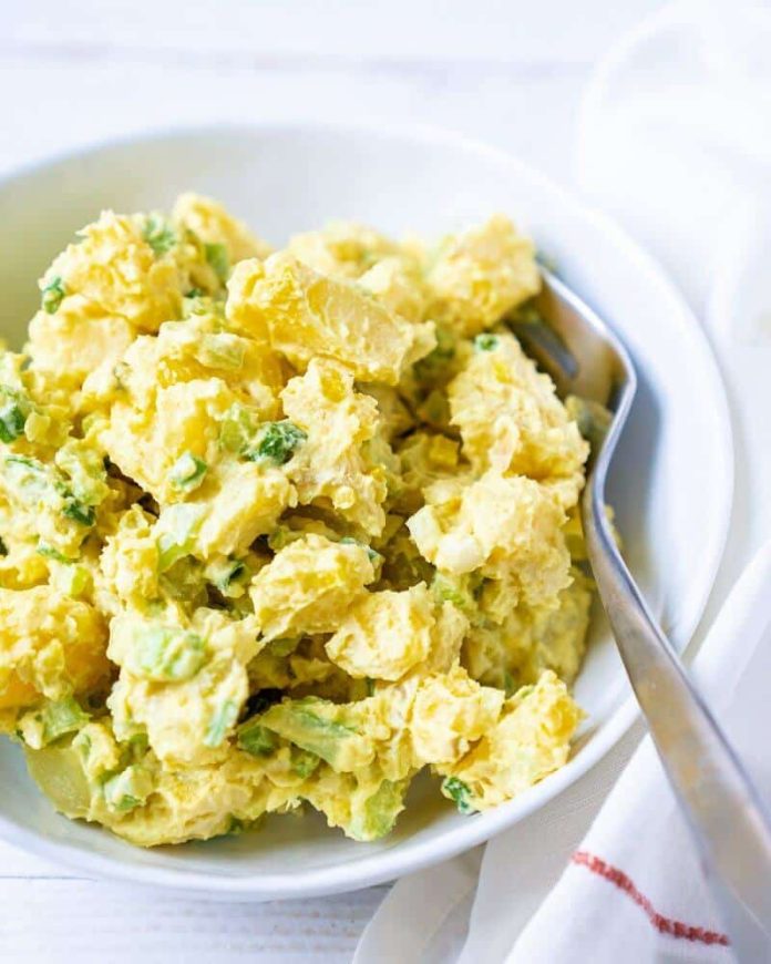 Creamy Vegan Potato Salad – A Couple Cooks