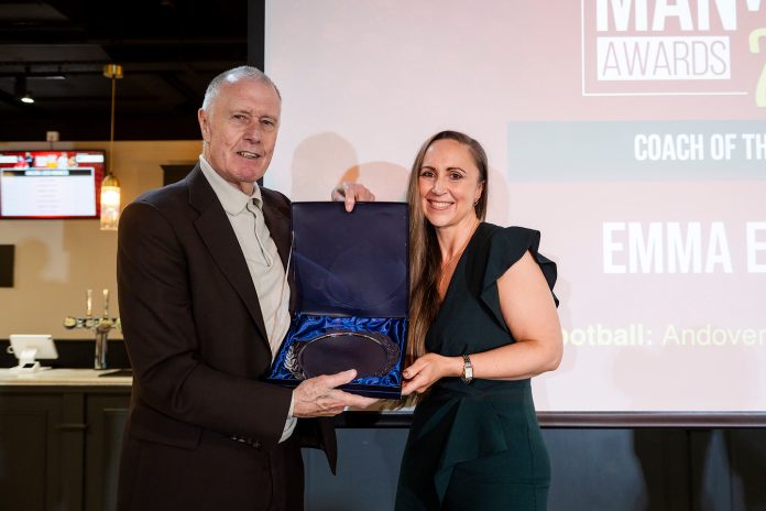 Emma lifts Coaches' crown at MAN v FAT Awards