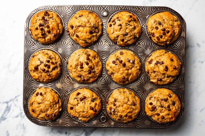 Peanut Butter Banana Muffins (Moist & Bakery-Style)