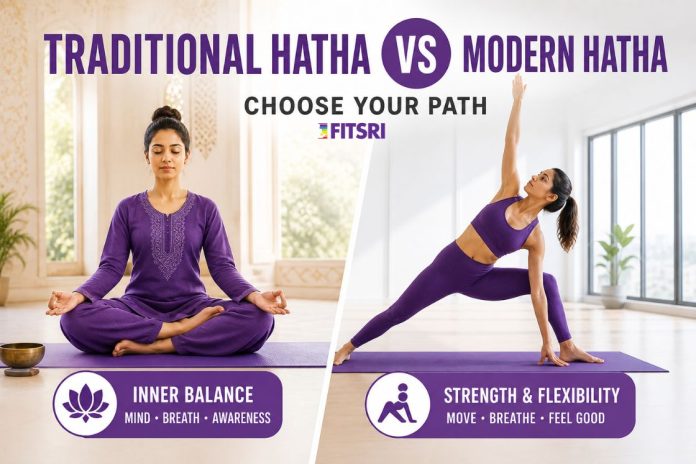 Traditional Hatha Yoga vs Modern Hatha Yoga: What’s the Real Difference? - Fitsri Yoga