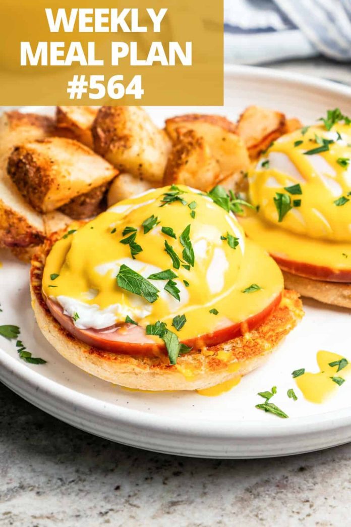 Weekly Meal Plan 564 | Diethood
