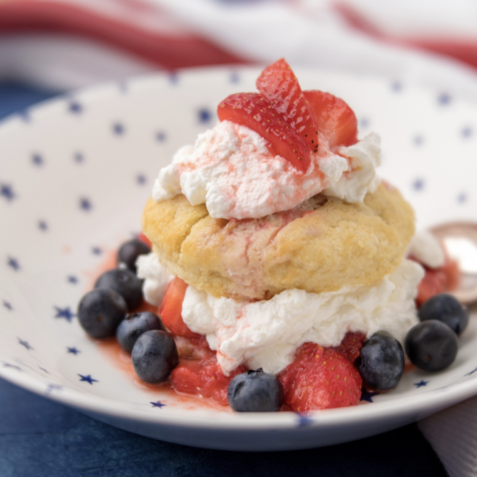 Mixed Berry Shortcake - SHK