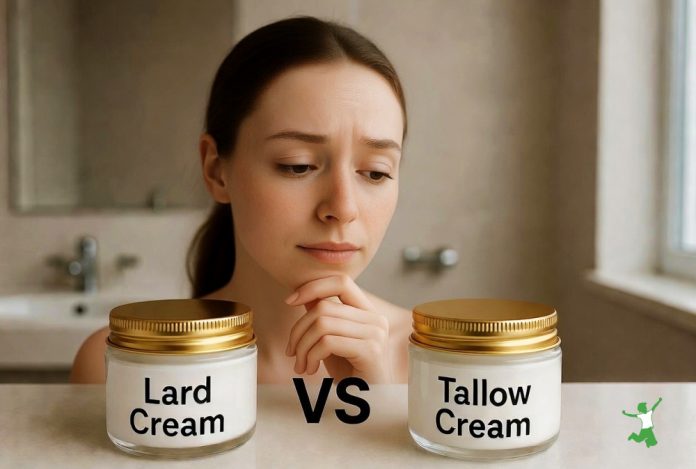 Pastured Lard vs Tallow Skin Cream. Which to Choose?