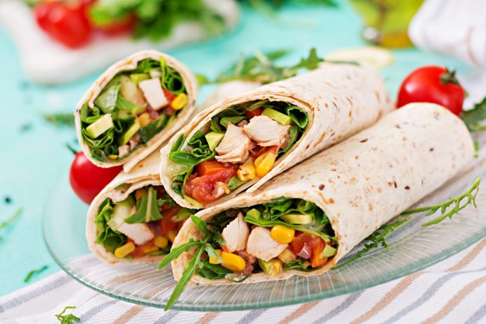 Southwest Chicken Wraps - SHK